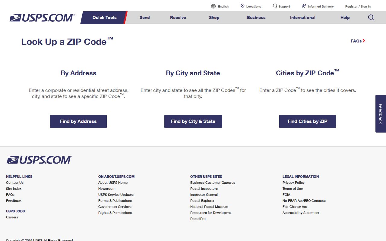 Hartford County ZIP code address, city and state lookup form
